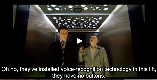 Lift / Elevator — that uses voice recognition